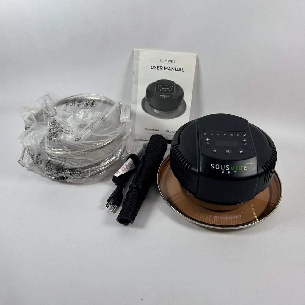 SousVide Art CrunchLid Air Fryer Lid for Pots Open Box Unused (read description)